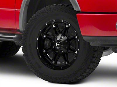 Fuel Wheels Hostage Matte Black 6-Lug Wheel; 18x9; 20mm Offset (04-08 F-150)