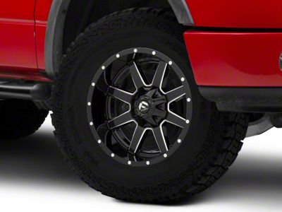 Fuel Wheels Maverick Gloss Black Milled 6-Lug Wheel; 20x10; -24mm Offset (04-08 F-150)