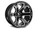 Fuel Wheels STRYKR Gloss Black Milled 6-Lug Wheel; 17x9; 20mm Offset (04-08 F-150)