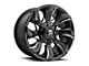 Fuel Wheels STRYKR Gloss Black Milled 6-Lug Wheel; 20x9; 1mm Offset (04-08 F-150)