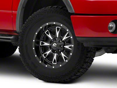 Fuel Wheels Throttle Matte Black Milled 6-Lug Wheel; 20x10; -12mm Offset (04-08 F-150)