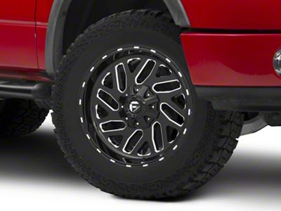 Fuel Wheels Triton Gloss Black Milled 6-Lug Wheel; 20x9; 20mm Offset (04-08 F-150)