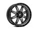 Fuel Wheels Trophy Matte Anthracite with Black Ring 6-Lug Wheel; 20x9; 1mm Offset (04-08 F-150)