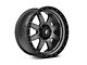 Fuel Wheels Trophy Matte Anthracite with Black Ring 6-Lug Wheel; 20x9; 1mm Offset (04-08 F-150)