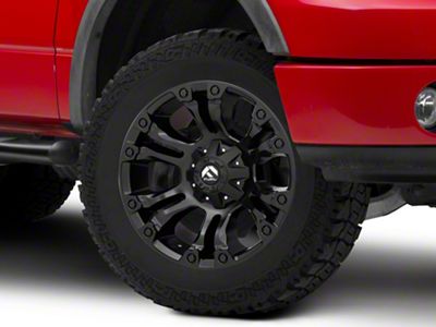 Fuel Wheels Vapor Matte Black 6-Lug Wheel; 20x9; 1mm Offset (04-08 F-150)