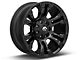 Fuel Wheels Vapor Matte Black 6-Lug Wheel; 20x9; 1mm Offset (04-08 F-150)