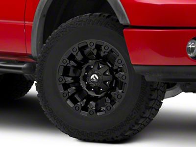 Fuel Wheels Vapor Matte Black 6-Lug Wheel; 17x9; 1mm Offset (04-08 F-150)
