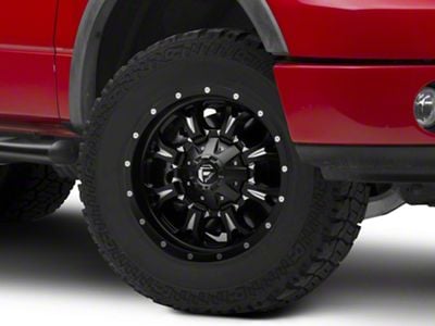 Fuel Wheels Krank Matte Black Milled 6-Lug Wheel; 18x9; -13mm Offset (04-08 F-150)
