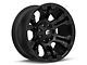 Fuel Wheels Vapor Matte Black 6-Lug Wheel; 20x9; 1mm Offset (07-13 Silverado 1500)