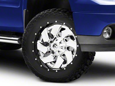 Fuel Wheels Cleaver Chrome 6-Lug Wheel; 20x9; 20mm Offset (07-13 Sierra 1500)