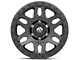 Fuel Wheels Recoil Matte Black 6-Lug Wheel; 17x8.5; -6mm Offset (07-13 Sierra 1500)