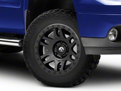 Fuel Wheels Recoil Matte Black 6-Lug Wheel; 18x9; 1mm Offset (07-13 Sierra 1500)