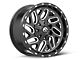 Fuel Wheels Triton Gloss Black Milled 6-Lug Wheel; 17x9; -12mm Offset (07-13 Sierra 1500)