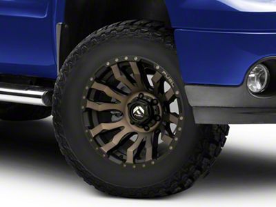 Fuel Wheels Blitz Matte Black with Dark Tint 6-Lug Wheel; 17x9; 1mm Offset (07-13 Sierra 1500)