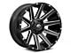 Fuel Wheels Contra Gloss Black Milled 6-Lug Wheel; 20x10; -19mm Offset (07-13 Sierra 1500)