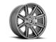 Fuel Wheels Rogue Platinum Brushed Gunmetal 6-Lug Wheel; 20x9; 1mm Offset (07-13 Sierra 1500)