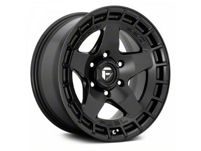 Fuel Wheels Warp Satin Black 6-Lug Wheel; 17x9; 1mm Offset (07-13 Sierra 1500)