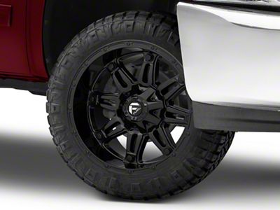 Fuel Wheels Hostage Gloss Black 6-Lug Wheel; 20x12; -44mm Offset (07-13 Silverado 1500)