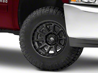Fuel Wheels Torque Matte Black 6-Lug Wheel; 17x9; -12mm Offset (07-13 Silverado 1500)