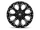 Fuel Wheels Assault Satin Black Milled 6-Lug Wheel; 20x9; 1mm Offset (09-14 F-150)