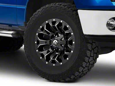 Fuel Wheels Assault Gloss Black Milled 6-Lug Wheel; 17x9; -12mm Offset (09-14 F-150)