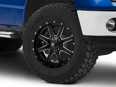 Fuel Wheels Maverick Matte Black Milled 6-Lug Wheel; 20x9; 1mm Offset (09-14 F-150)