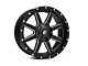 Fuel Wheels Maverick Matte Black Milled 6-Lug Wheel; 20x9; 1mm Offset (09-14 F-150)