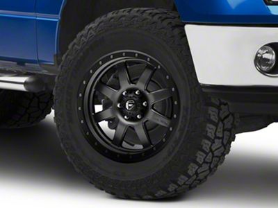 Fuel Wheels Trophy Matte Anthracite with Black Ring 6-Lug Wheel; 20x9; 1mm Offset (09-14 F-150)