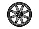 Fuel Wheels Trophy Matte Anthracite with Black Ring 6-Lug Wheel; 20x9; 1mm Offset (09-14 F-150)