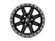 Fuel Wheels Trophy Matte Black with Anthracite Ring 6-Lug Wheel; 18x9; 20mm Offset (09-14 F-150)