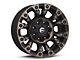 Fuel Wheels Vapor Matte Black Machined 6-Lug Wheel; 17x9; -12mm Offset (09-14 F-150)