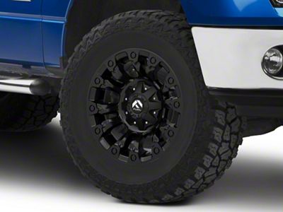 Fuel Wheels Vapor Matte Black 6-Lug Wheel; 17x9; -12mm Offset (09-14 F-150)