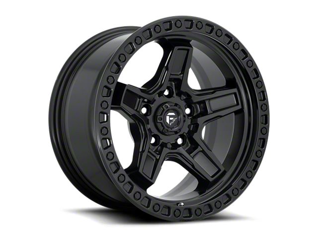 Fuel Wheels Kicker Matte Black 6-Lug Wheel; 20x9; 20mm Offset (09-14 F-150)