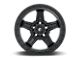 Fuel Wheels Kicker Matte Black 6-Lug Wheel; 20x9; 20mm Offset (09-14 F-150)
