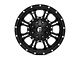 Fuel Wheels Krank Matte Black Milled 6-Lug Wheel; 18x9; -13mm Offset (09-14 F-150)