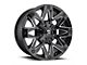 Fuel Wheels Ambush Gloss Black Milled 5-Lug Wheel; 20x9; 20mm Offset (09-18 RAM 1500)