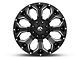 Fuel Wheels Assault Satin Black Milled 5-Lug Wheel; 20x9; 1mm Offset (09-18 RAM 1500)