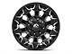 Fuel Wheels Battle Axe Gloss Black Milled 5-Lug Wheel; 17x9; -12mm Offset (09-18 RAM 1500)