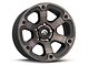 Fuel Wheels Beast Matte Black Machined with Dark Tint 5-Lug Wheel; 17x9; -12mm Offset (09-18 RAM 1500)