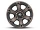 Fuel Wheels Beast Matte Black Machined with Dark Tint 5-Lug Wheel; 17x9; -12mm Offset (09-18 RAM 1500)
