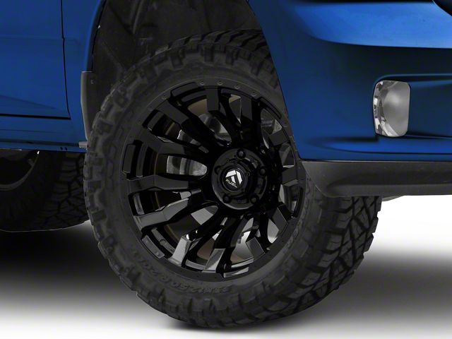 Fuel Wheels Blitz Gloss Black 5-Lug Wheel; 20x10; -18mm Offset (09-18 RAM 1500)