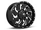 Fuel Wheels Cleaver Gloss Black Milled 5-Lug Wheel; 20x9; 20mm Offset (09-18 RAM 1500)