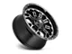 Fuel Wheels Crush Matte Black Machined 5-Lug Wheel; 20x9; 1mm Offset (09-18 RAM 1500)