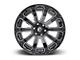 Fuel Wheels Diesel Gloss Black Milled 5-Lug Wheel; 20x9; 1mm Offset (09-18 RAM 1500)