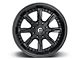 Fuel Wheels Hydro Matte Black 5-Lug Wheel; 18x9; 1mm Offset (09-18 RAM 1500)