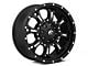Fuel Wheels Krank Matte Black Milled 5-Lug Wheel; 20x9; 1mm Offset (09-18 RAM 1500)