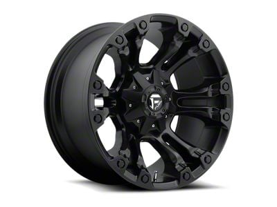 Fuel Wheels Vapor Matte Black 5-Lug Wheel; 20x9; 1mm Offset (09-18 RAM 1500)