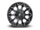 Fuel Wheels Battle Axe Gloss Black Milled 8-Lug Wheel; 20x10; -18mm Offset (11-16 F-350 Super Duty SRW)