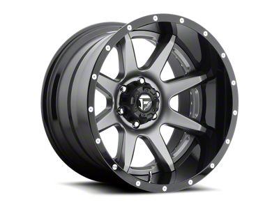 Fuel Wheels Rampage Matte Gunmetal 8-Lug Wheel; 20x10; -19mm Offset (11-16 F-350 Super Duty SRW)