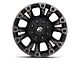 Fuel Wheels Vapor Matte Black Machined 8-Lug Wheel; 18x9; -12mm Offset (11-16 F-350 Super Duty SRW)